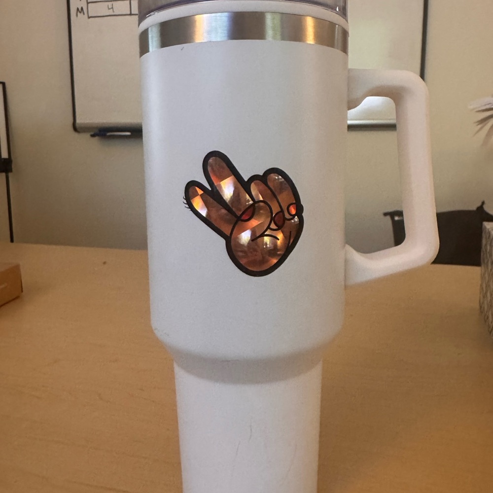 White Tumbler Mug